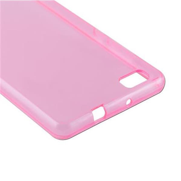 Transparent stötsäker silikonfodral för Huawei P8 LITE 2015 Ros