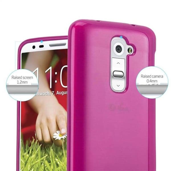 Skal för LG G2 MINI ROSA Stötskydd Ros
