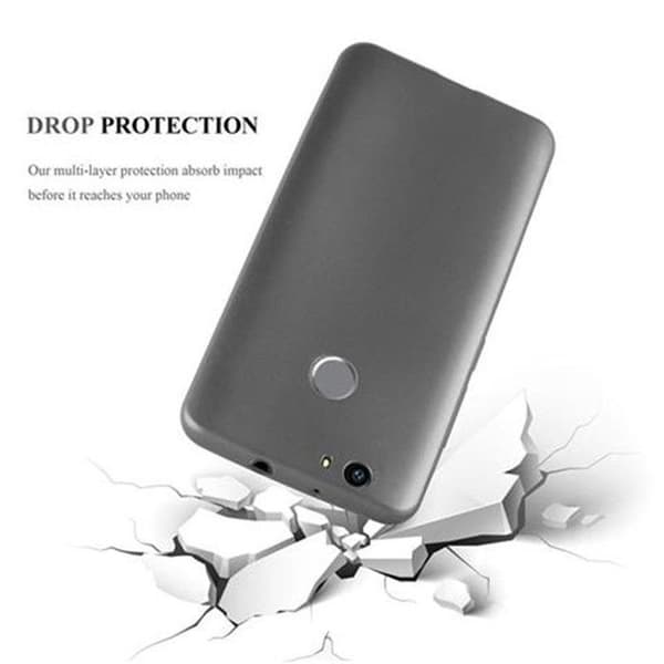 Skyddsskal för Huawei NOVA Skyddsskal i MATTS GRÅ METALLISK design Grå