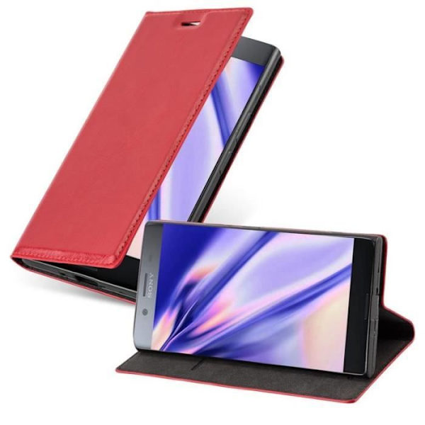 Cadorabo Fodral till Sony Xperia XZ PREMIUM i APPLE RÖD