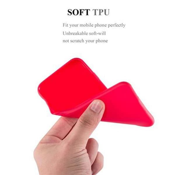 Skyddsfodral för Samsung Galaxy J5 2016 CANDY RÖD Stötabsorberande Silikon Röd