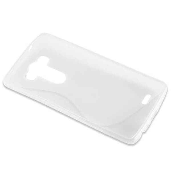 Skal för LG G3 STYLUS i SEMI TRANSPARENT Vit