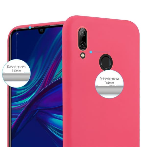 Skyddsfodral för Honor 10 LITE / Huawei P SMART 2019 CANDY RÖD Stötskyddande Silikon Röd