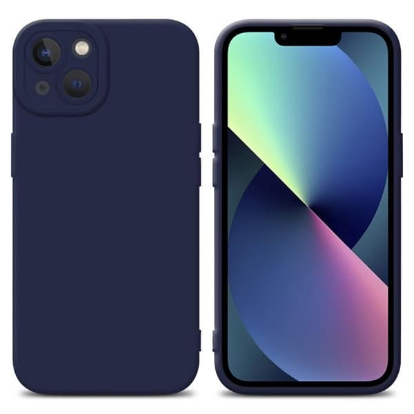 Skyddsfodral för iPhone 13 i MÖRKBLA NÄRINGSSKYDD Blå