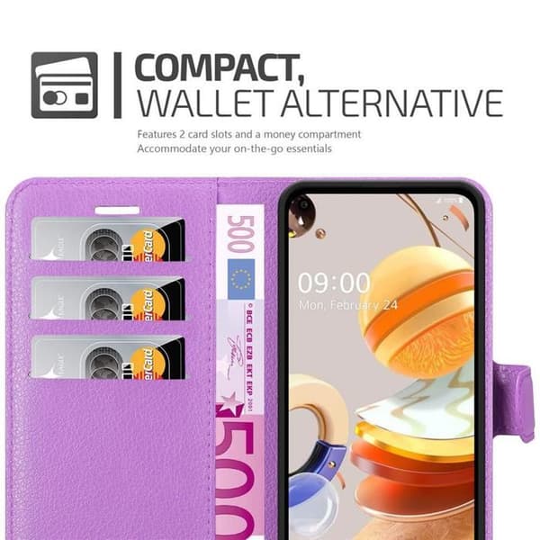 Fodral för LG K61 i ORKIDÉER VIOLETT Violett