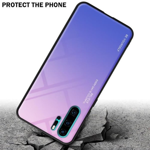 Fodral till Huawei P30 PRO Skal i ROSA - BLÅT Fodral Skyddsskydd i två färger TPU ROSA, BLÅ
