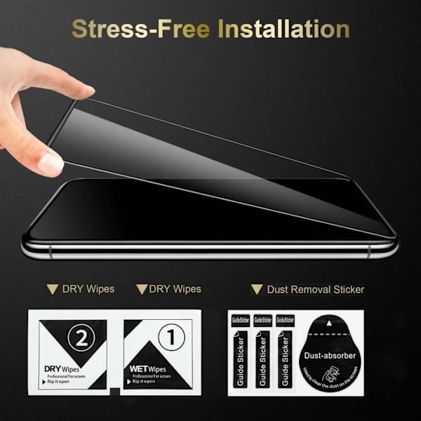 Cadorabo skyddsglas för Apple iPhone 12 Pro Max (6,7" Zoll) i HÖGT TRANSPARENT Skärmskydd Härdat Härdat Transparent