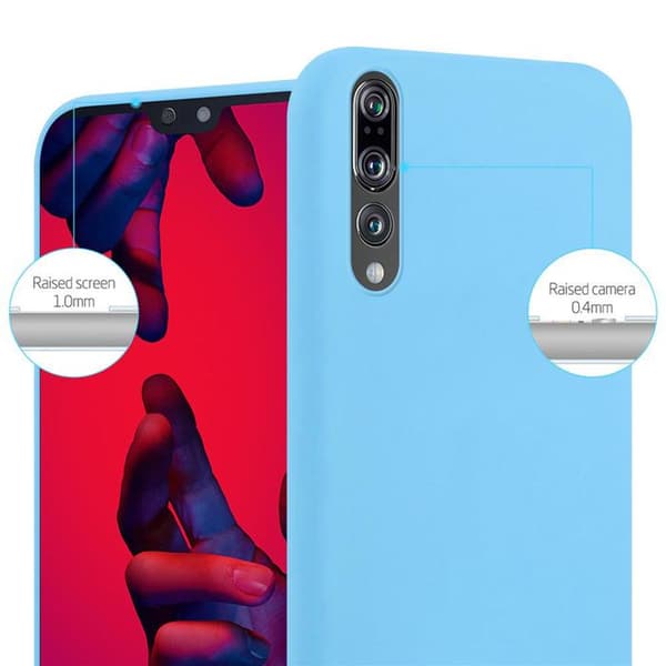 Skyddsfodral för Huawei P20 PRO / P20 PLUS CANDY BLÅ Stötsäker Silikon Blå