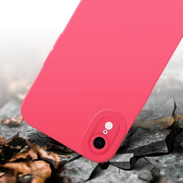 iPhone XR-fodral i FLUID RÖD Stötsäker Skyddsfodral Röd