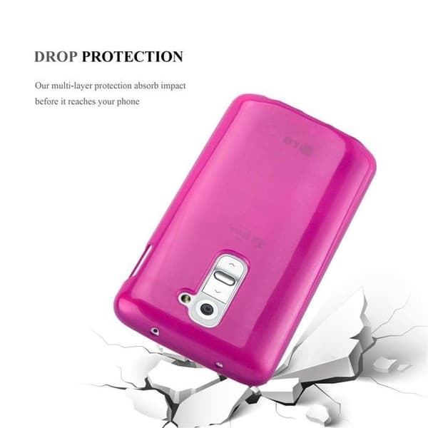 Skal för LG G2 MINI ROSA Stötskydd Ros