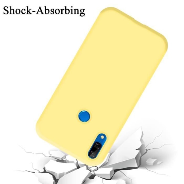 Coque - CADORABO - Huawei P SMART Z / Y9 PRIME 2019 / Enjoy 10 PLUS - Silikon TPU - Gul - Stötskydd Gul