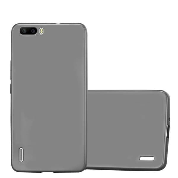 Skyddsfodral för Honor 6 PLUS Skyddsfodral i MATTS GRÅ METALLISK design Grå