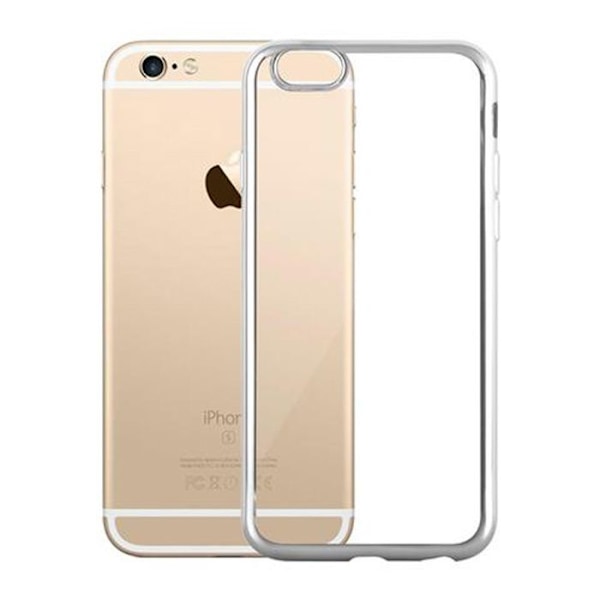 Skal för iPhone 6 / 6S KROM SILVER Skydd Kromdesign Grå