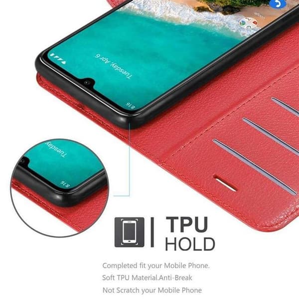 Fodral för Xiaomi Mi A3 i KIRSCHRÖD Röd