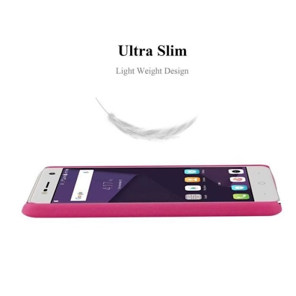 Coque - CADORABO - ZTE Blade V8 MINI - Hård Skydd - Matt Design - Färg Rosa Rosa