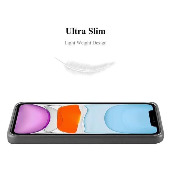Skal för iPhone 11 Skyddsskal i METALLISK GRÅ Matt Design Grå