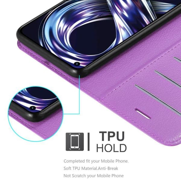 Fodral för Realme 8i / Narzo 50 4G i VIOLETT ORKIDÉ Violett