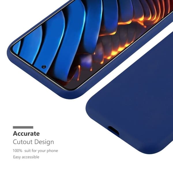 Skyddsfodral för Xiaomi POCO X3 GT CANDY MÖRKBLEU Stötskydd Silikon Blå