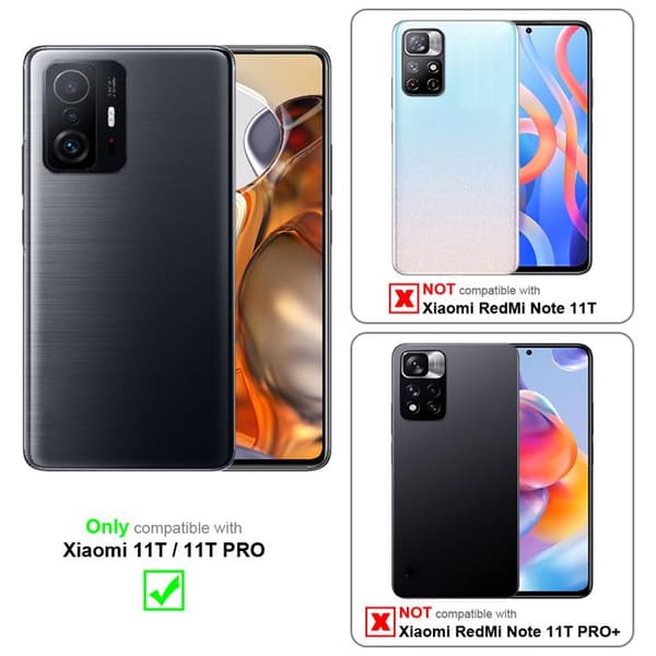 Fodral för Xiaomi 11T / 11T PRO i SOCKERROSA Ros