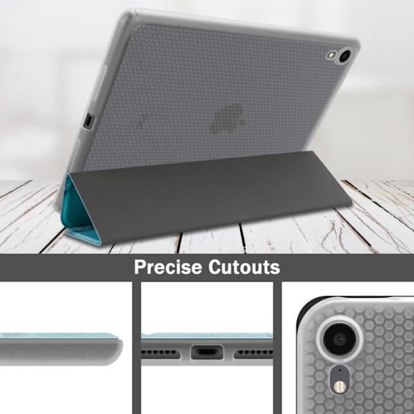 Coque tablette - CADORABO - iPad MINI 6 - Marmor Grön - Silikon TPU - 360° Skydd Grön