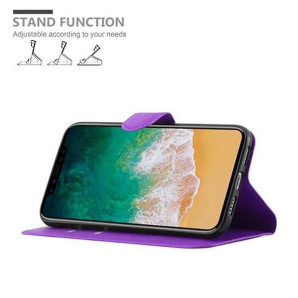 Etui för iPhone X / XS i ORKIDÉ VIOLETT Violett