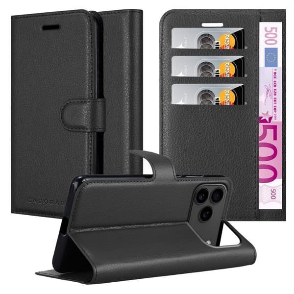 Etui för iPhone 17 PRO MAX i JET BLACK Svart