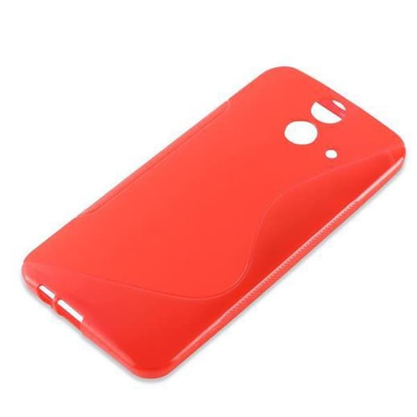 Skal för HTC ONE E8 i KIRSCHRÖD Röd