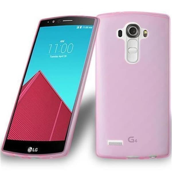 Transparent stötsäker silikonfodral för LG G4 PRO Ros