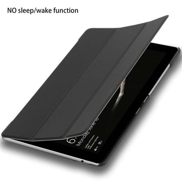 Fodral för Microsoft Surface GO Etui i SVART SATIN Skydd Hölje Stötsäker Svart