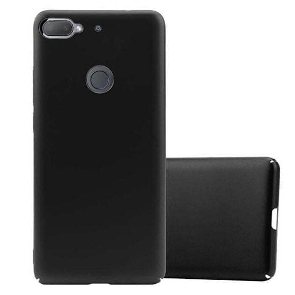 Coque - CADORABO - HTC Desire 12 PLUS - Metallisk - Stötskydd - Elegant design Svart