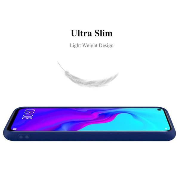 Skyddsfodral för Huawei NOVA 4 CANDY MÖRKBLEU Stötabsorberande Silikon Blå