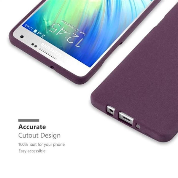 Cadorabo Fodral till Samsung Galaxy A5 2015 i FROST BORDEAUX LILA