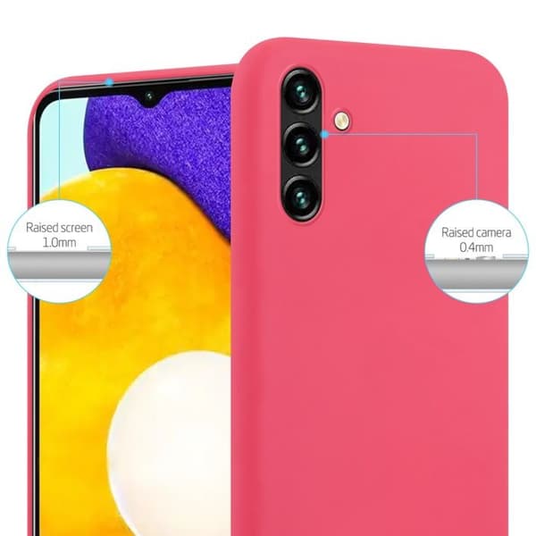 Skyddsskal för Samsung Galaxy A13 5G CANDY RÖD Stötsäker Silikon Röd