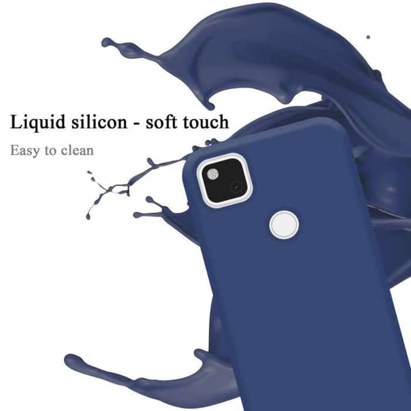 Skyddsskal för Google PIXEL 4A 5G Stötabsorberande i LIQUID BLUE Blå