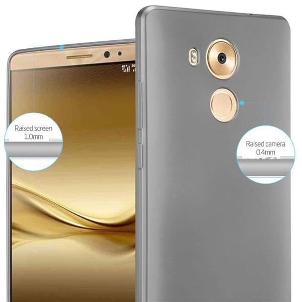 Skyddsfodral för Huawei MATE 8 Skyddsfodral i MATTSILVER Design Grå