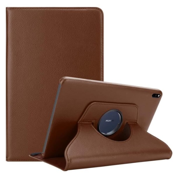 Tabletfodral - Cadorabo - Huawei MatePad PRO - Brun Champignon - 360° skydd - Inbyggt stativ BRUN SVAMP