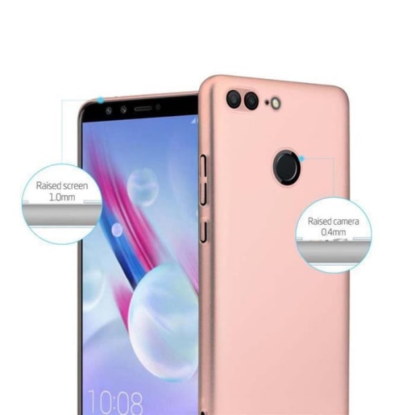 Fodral för Honor 9 LITE i METALLIC ROSE GOLD Hard Case Cover Cadorabo Cover Metallic Protection Cover