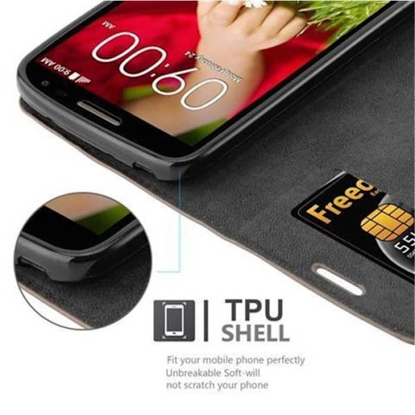 Cadorabo Fodral till LG G2 MINI i KAFFEBRUNT