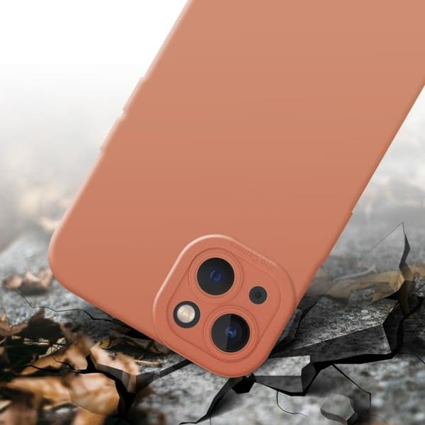 Skyddsfodral för iPhone 13 i FLUID LJUSORANGE Stötsäker Apelsin