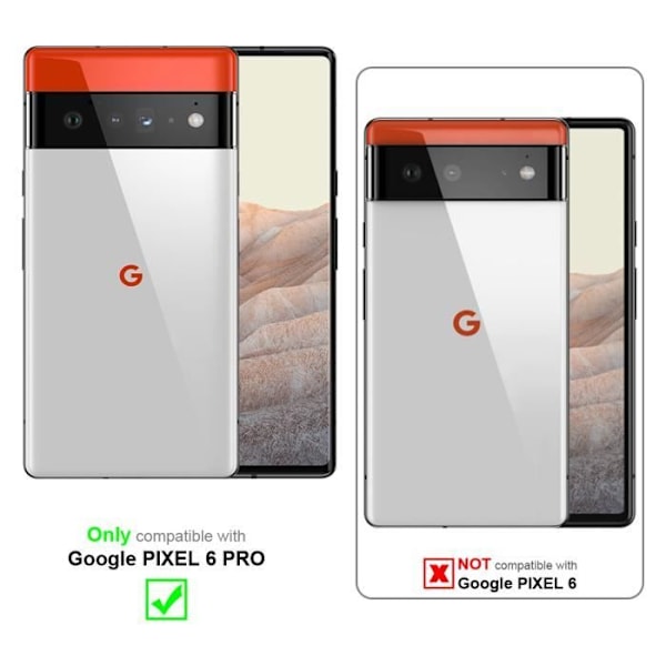 Mobilfodral - CADORABO - Google PIXEL 6 PRO - Syntetiskt läder - Blommig - Magnetisk stängning Blommig grå