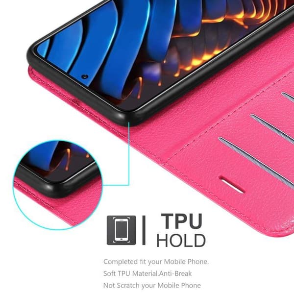 Etui för Xiaomi POCO X3 GT i SOCKERROSA Ros