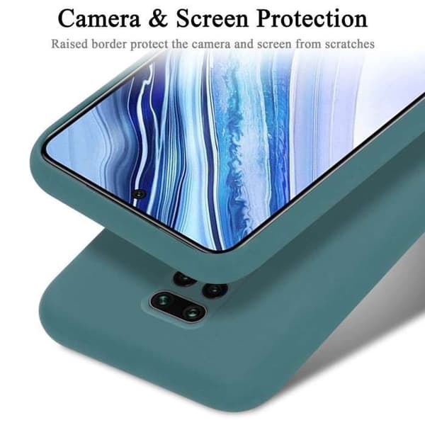 Skyddsfodral för Xiaomi RedMi NOTE 9 PRO / NOTE 9S Stötskydd i LIQUID GREEN Grön