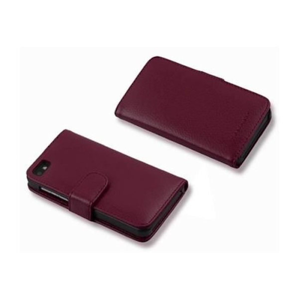 Fodral till Blackberry Z10 - CADORABO - Lila - Strukturerat konstläder - 360° flik - Integrerat skydd Lila