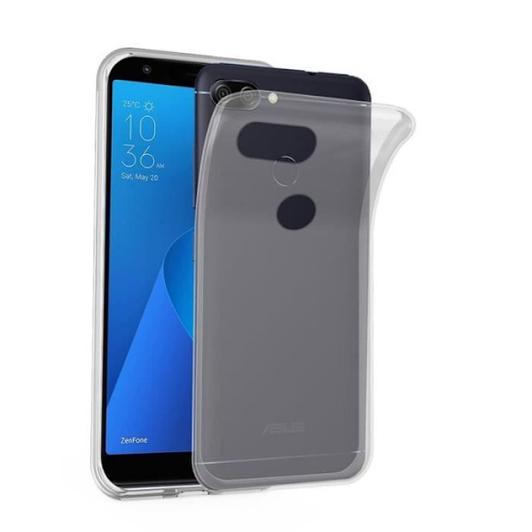 Cadorabo Fodral för Asus ZenFone MAX PLUS M1 i KOMPLETT TRANSPARENT
