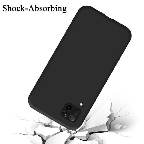 Cadorabo skal för Huawei P40 Lite/Nova 6 se/Nova 7i - i svart - Flexibelt TPU-silikon Svart