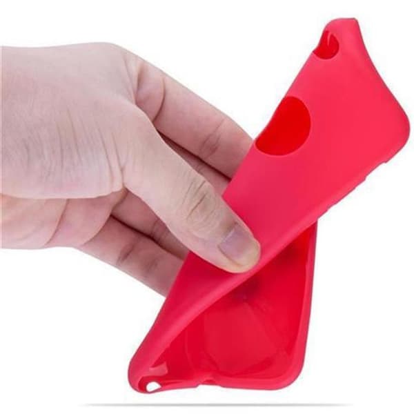 iPhone 6 / 6S CANDY RÖD Skal Stötsäker Silikon RÖTT GODIS