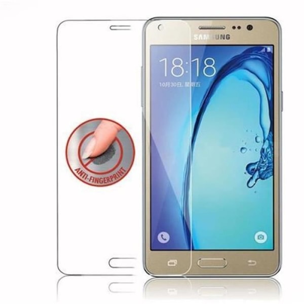 Cadorabo Skärmskydd för Samsung Galaxy On5 (G5000) 0,3 mm Rundade hörn HÖG TRANSPARENS Härdat glas