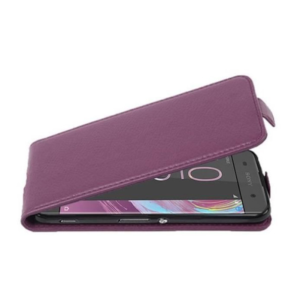 Cadorabo - Fodral Fodral för > Sony Xperia XA < i Flip Style – Fodral Fodral Bumper Wallet i slätt konstläder