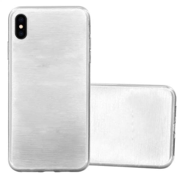 iPhone XS MAX Fodral i SILVER Skyddande Etui Grå