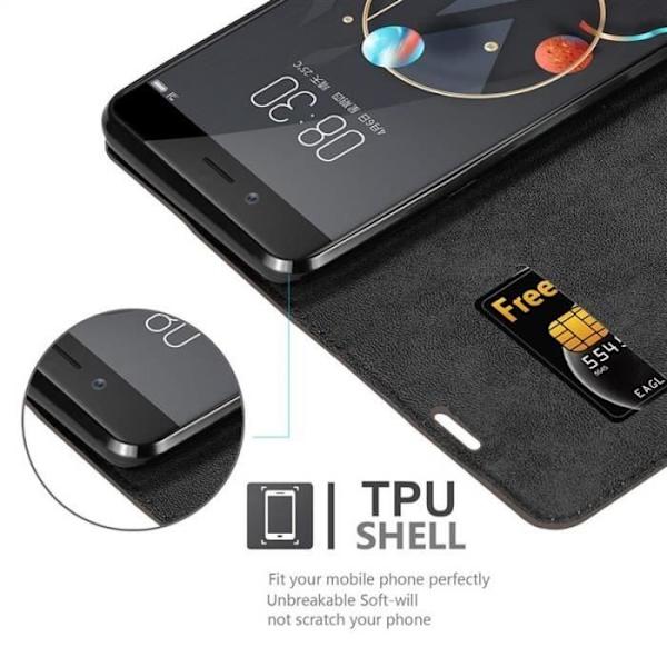 Cadorabo Fodral till ZTE Nubia Z17 MINI i KAFFEBRUNT